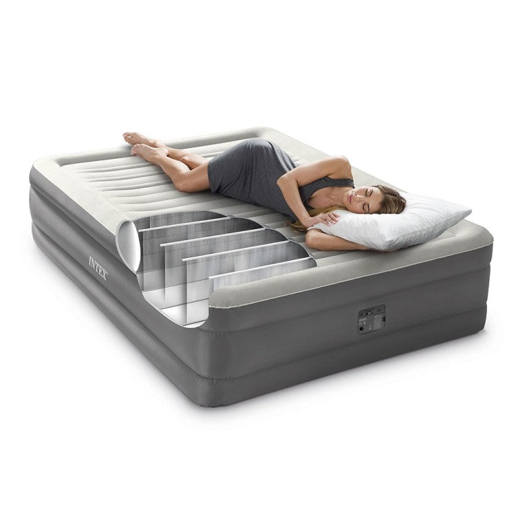 Matelas gonflable électrique INTEX- disponible en 3 places-(PROMO-RENTRÉE JUSQU'À FIN SEPTEMBRE)