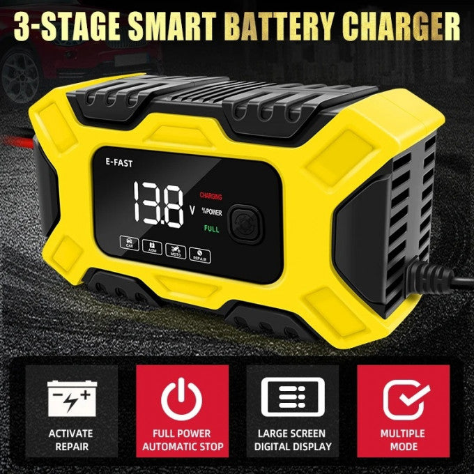 Chargeur pour batteries de voiture