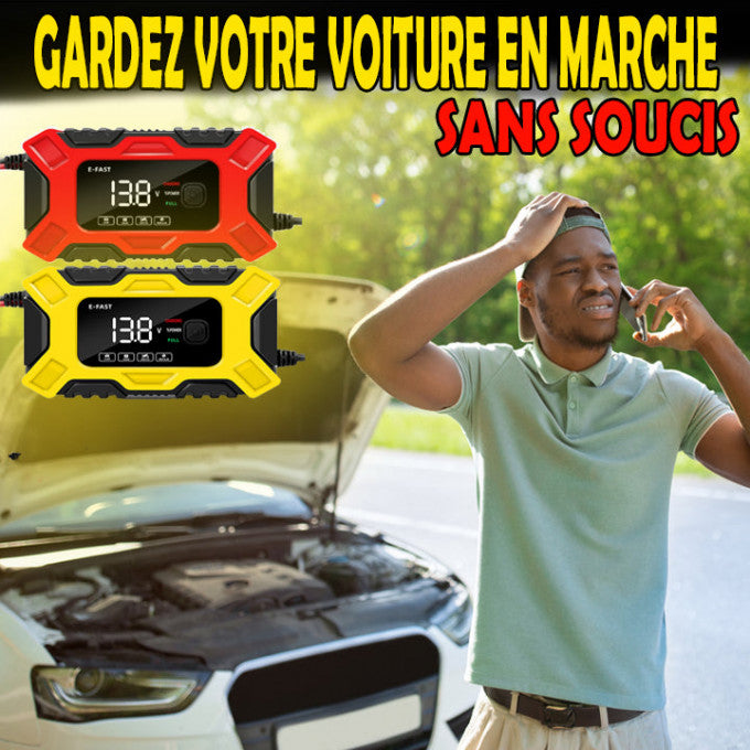 Chargeur pour batteries de voiture