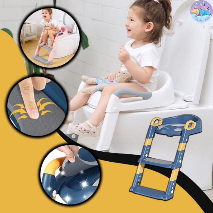 EASYSTEP™ | SIÈGE DE TOILETTE PLIABLE POUR ENFANT (2ans - 10ans)